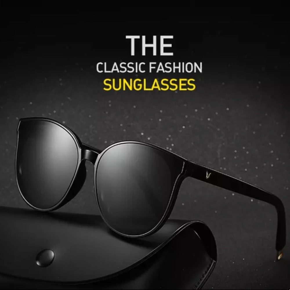 HD Luxury ♡ Silver Mirrored lenses Sunglasses - Picture 7 of 8